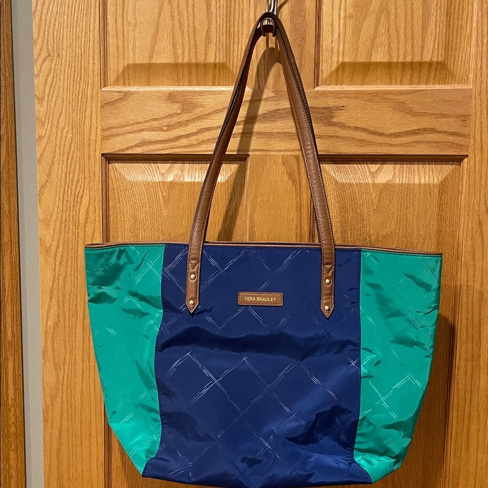 Vera Bradley Royal blue and Teal Tote Bag
Excellent condition